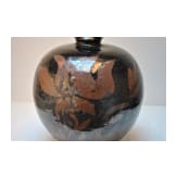 A rare Chinese russet-painted and black-glazed vase, probably Song/Jin Dynasty (960 - 1234), 12th/13th century