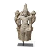 Früher stehender Vishnu, Chola, Südindien, 13. Jhdt.