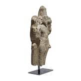 An early South Indian Chola-style standing Vishnu sculpture, 13th century