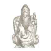 Ganesha-Figurine aus Bergkristall, Indian/Nepal, um 1900