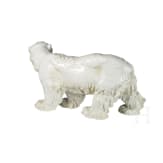 A large porcelain polar bear, designed by Otto Jarl in 1903, Meissen, manufactured in the 2nd half of the 20th century