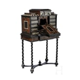 A bone-inlaid North Italian cabinet case, 1st half of the 17th century