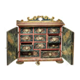 A painted wood cabinet, Salzburg, 18th century