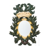 A German wall mirror, 19th century