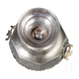A Russian silver pedestal bowl, Moscow, master "IP" (active in the late 19th century)