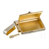 Massives Vermeil-Zigarettenetui, Russland, St. Petersburg, Iwan Archarow, 1908 - 1917