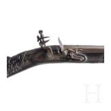 A Chinese flintlock shotgun, circa 1800