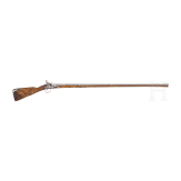 A German flintlock shotgun, circa 1690