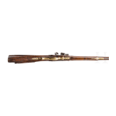A long flintlock shotgun, Claude Niquet, Liège, circa 1740