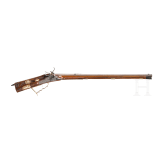 A flintlock target rifle by Gstrein in Imst, circa 1800