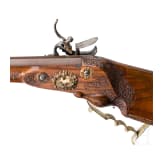 A flintlock target rifle by Gstrein in Imst, circa 1800