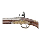 Prunkvolle Steinschlosspistole, Johann Jacob Kuchenreuter, Steinweg bei Regensburg, um 1760
