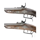 A pair of pellet target pistols, Joseph Contriner, Vienna, circa 1840