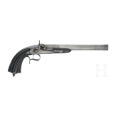 A deluxe cased pair of French percussion pistols, circa 1850