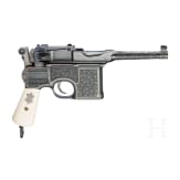 Mauser C 96 Bolo, Werksgravur, USA
