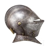 A French close helmet, circa 1580
