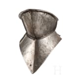 A Spanish late-Gothic reinforcing bevor, circa 1500