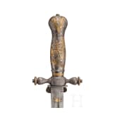 A deluxe hunting-hanger with Damascus blade, Wilhelm Clauberg, Solingen, circa 1850