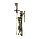 A Viennese hunting hanger, 2nd half of the 19th century