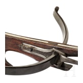 Schwere Scheibenarmbrust, flämisch, 17. Jhdt.