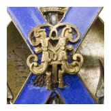 Abzeichen des Kexholm-Regiments der Kaiserlichen Garde, Russland, um 1910 - 1915