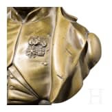 A Napoleon I bronze bust