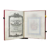 Emperor Ferdinand I. of Austria - a diploma of nobilty "von Montpredil", dated 16th Hornung (February) 1839