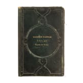 Emperor Franz Joseph I of Austria - a leather document case from the "Kabinetts Kanzlei Sr. K.K. apost. Majest&auml;t des Kaisers", circa 1870/80