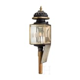Empress Elisabeth of Austria &ndash; a carriage lamp from a landaulet, circa 1870/80
