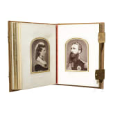 Empress Elisabeth of Austria &ndash; a photograph album with 19th century public figures
