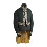 A tailcoat of an official of the Kingdom of Lombardo-Venetia, circa 1820-30