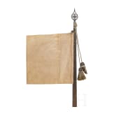 A cuirassier life standard with pole, pole top and tassels from the reign of Emperor Leopold I of Austria, 1658 &ndash; 1705