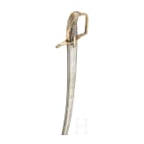 A sabre for officers of the hussars, mid-18th century