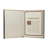 Hermann Hallwich (1838 - 1913) - a luxurious honorary citizenship document, 1886