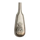 King Luis I of Portugal (1838 - 1889) - 20 pieces of cutlery from the royal silverware, circa 1860 - 1870