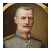 Crown Prince Rupprecht of Bavaria - a magnificent portrait plate, dated 1916