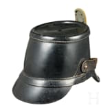 A shako for enlisted men of the 1st and 2nd Battalion of the 92nd Infantry Regiment, dated 1888
