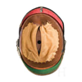 An officer's helmet of a high military official, circa 1900