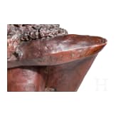 A large bronze bust of General Hans Joachim von Zieten