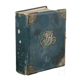 Surgeon General Dr. Lockemann - a farewell album from the officers of the 2nd Hanoverian Dragoon Regiment No. 16, presumably 1881