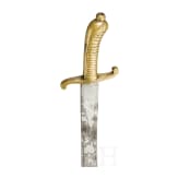 An infantry fascine knife M 1845 of the IR 106