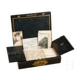 Luise of Austria-Tuscany (1870 - 1947) - handwritten documents in leather case