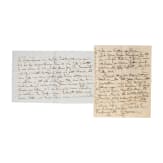 Luise of Austria-Tuscany (1870 - 1947) - handwritten documents in leather case