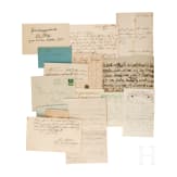 Luise of Austria-Tuscany (1870 - 1947) - handwritten documents in leather case