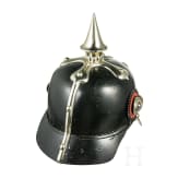A helmet M 1867 for enlisted men in the Dragoon Regiment "K&ouml;nig" (2nd W&uuml;rttembergian) No. 26