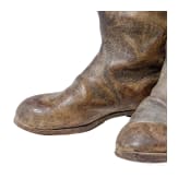 A pair of military leather boots, circa 1915