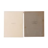 Two auction catalogs of the Fischer Gallery, 1927 and 1936