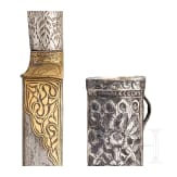 A small Ottoman knive with nephrite handle, circa 1800