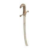 A Saudi Arabian shamshir with an older blade of Wootz Damascus, 20th century