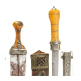 A small collection of Saudi Arabian edged weapons, 20th century